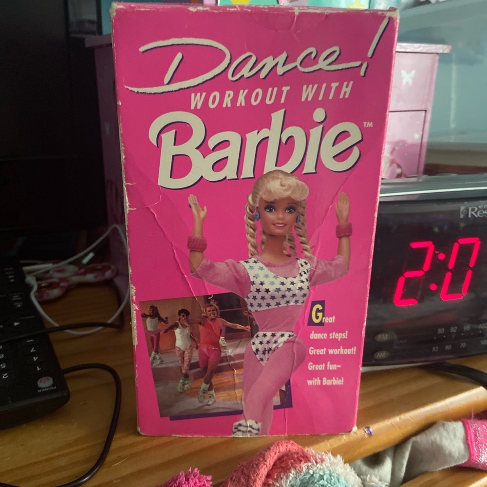 Dance Workout With Barbie VHS 1992